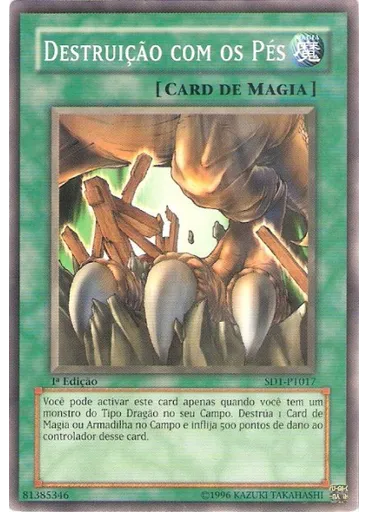 Destruição com os Pés
