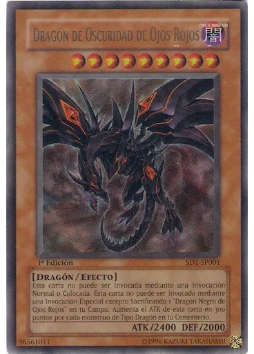 Dragón de Oscuridad de Ojos Rojos — Baraja de Estructura: Rugido de Dragón