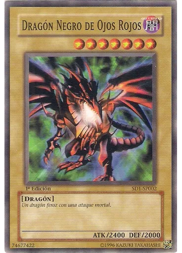 Dragón Negro de Ojos Rojos