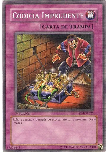 Codicia Imprudente — Baraja de Estructura: Rugido de Dragón
