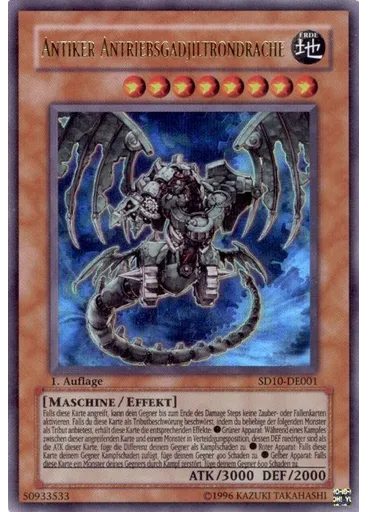 Antiker Antriebsgadjiltrondrache — Structure Deck: Machine Re-Volt