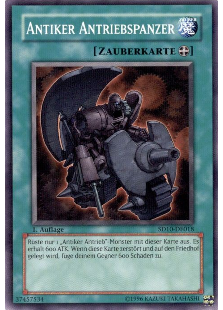 Antiker Antriebspanzer
