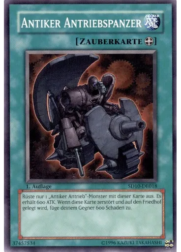 Antiker Antriebspanzer