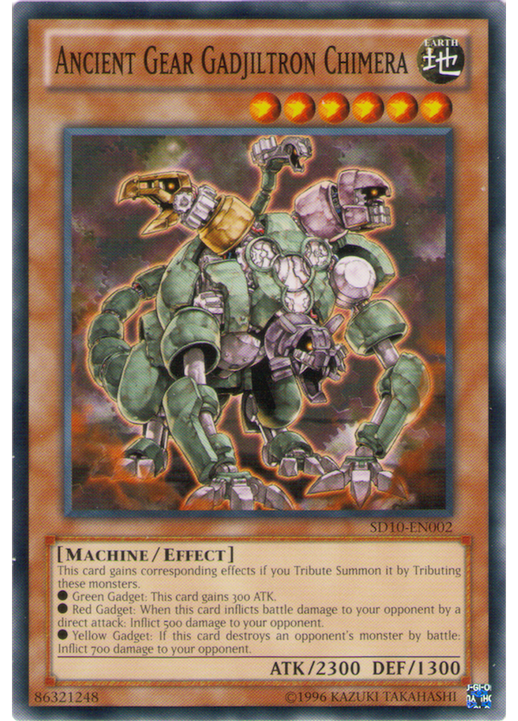 Ancient Gear Gadjiltron Chimera (Common Unlimited)