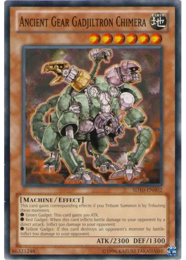 Ancient Gear Gadjiltron Chimera (Common Unlimited)