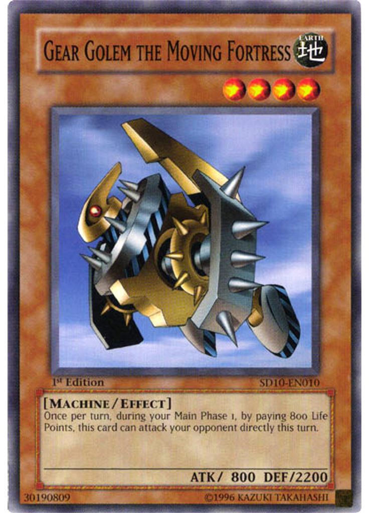 Gear Golem the Moving Fortress