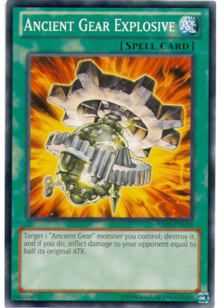 Ancient Gear Explosive (Common Unlimited)