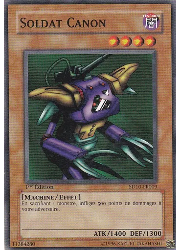 Soldat Canon — Deck de Structure: Ré-Volt des Machines
