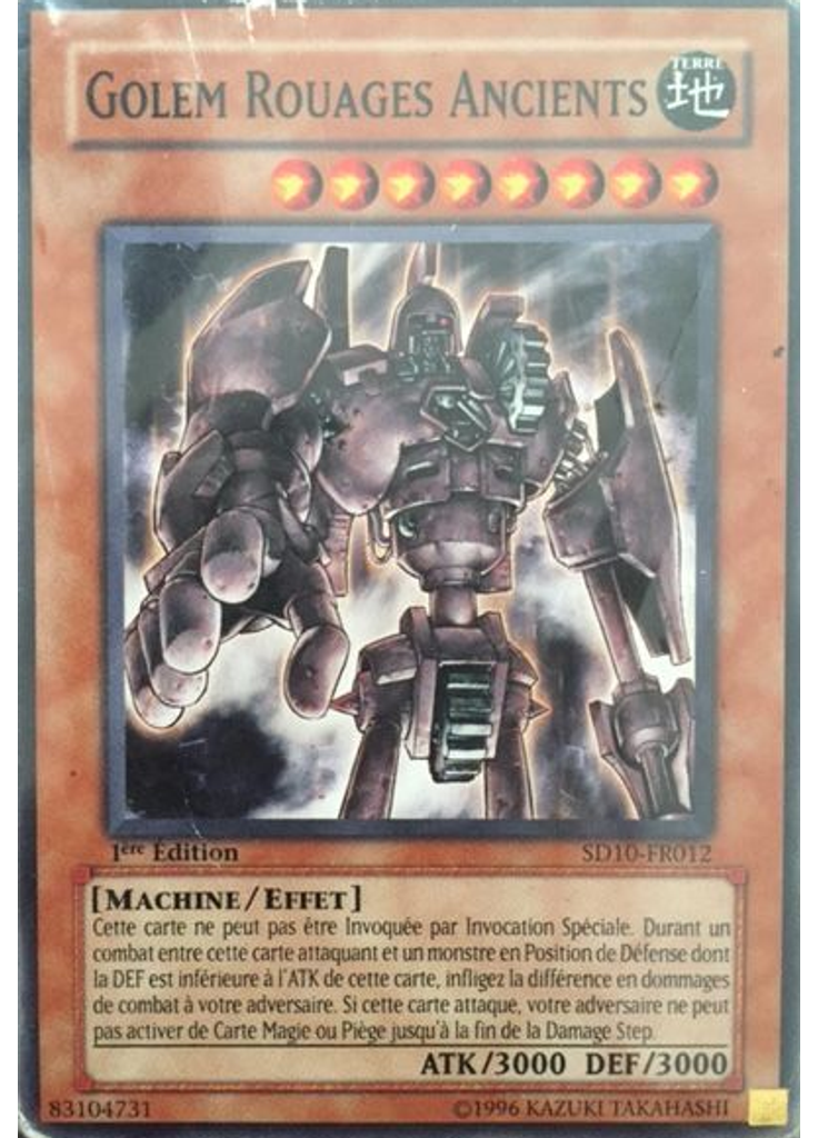 Golem Rouages Ancients