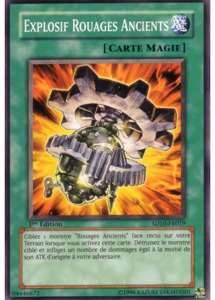 Explosif Rouages Ancients