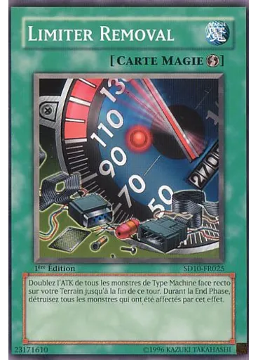 Limiter Removal — Deck de Structure: Ré-Volt des Machines