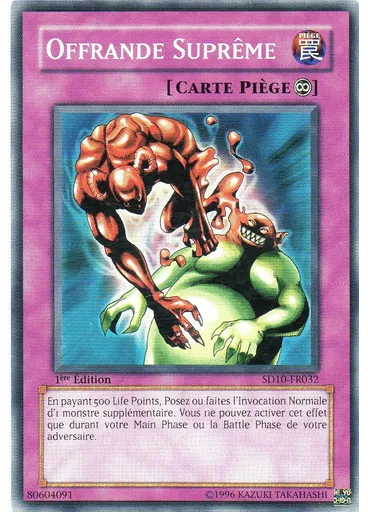Offrande Suprême — Deck de Structure: Ré-Volt des Machines
