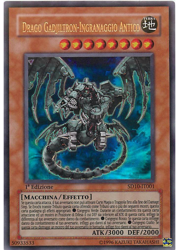 Drago Gadjiltron-Ingranaggio Antico
