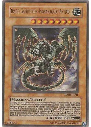 Drago Gadjiltron-Ingranaggio Antico (Ultra Rare Unlimited)