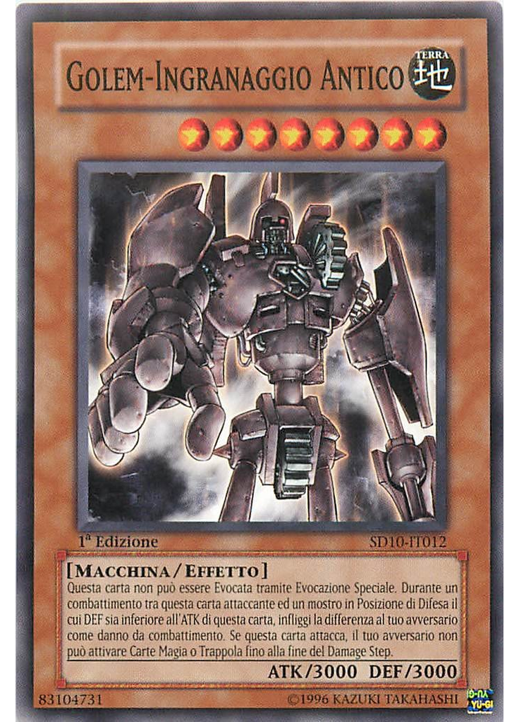 Golem-Ingranaggio Antico
