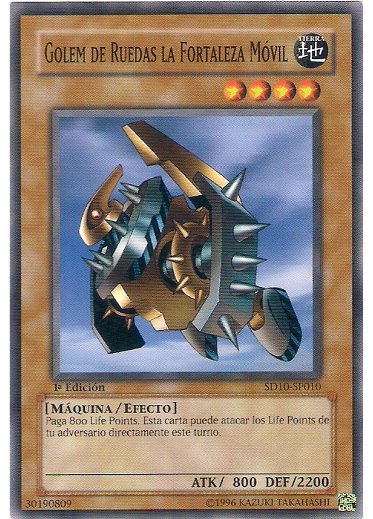 Golem de Ruedas la Fortaleza Móvil