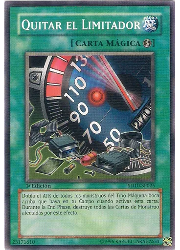 Quitar el Limitador
