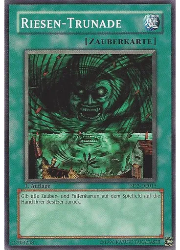 Riesen-Trunade — Structure Deck: Zombie Madness