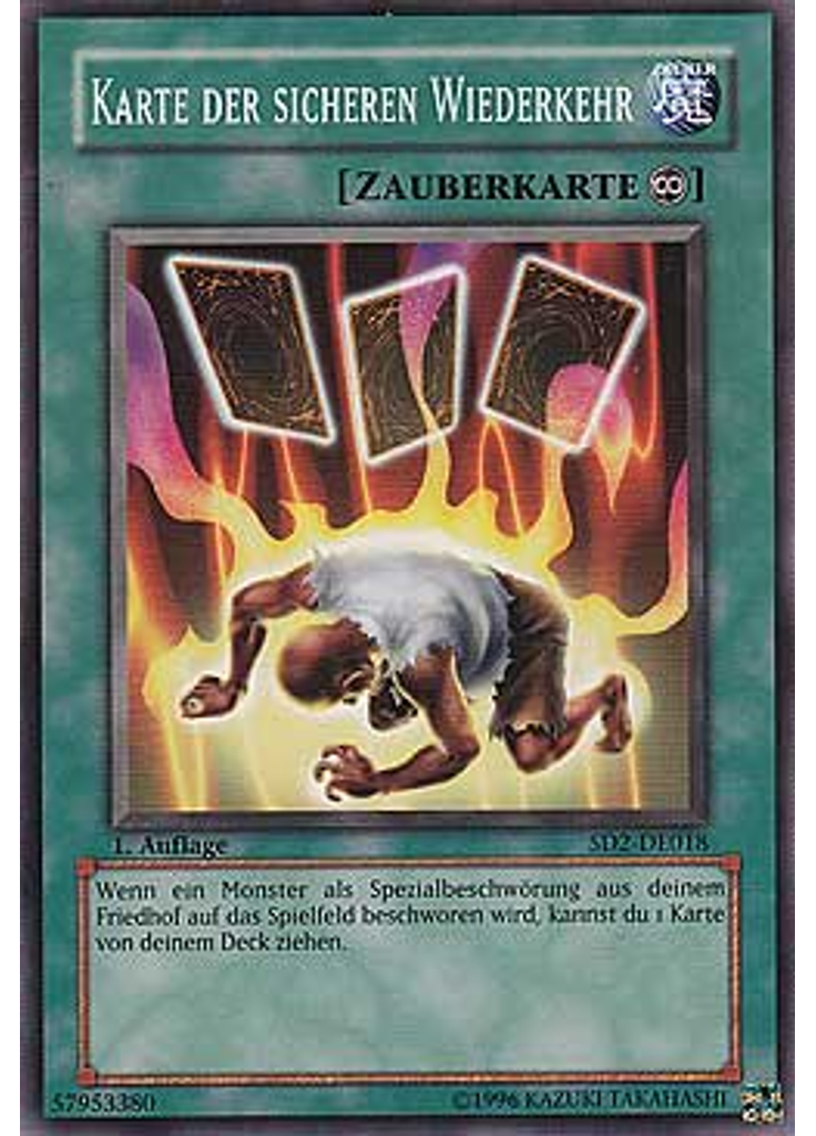 Karte der sicheren Wiederkehr