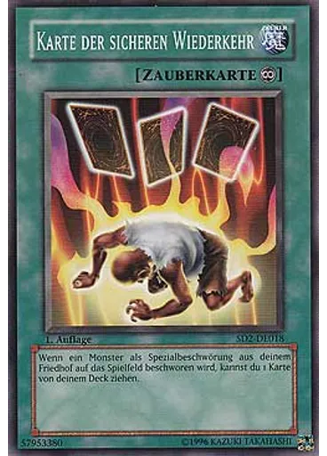 Karte der sicheren Wiederkehr — Structure Deck: Zombie Madness