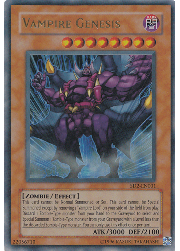 Vampire Genesis (Ultra Rare Unlimited)