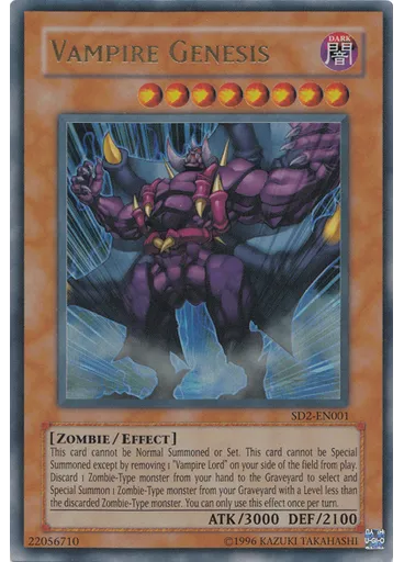 Vampire Genesis (Ultra Rare Unlimited)