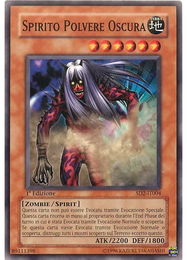 Spirito Polvere Oscura — Structure Deck: Follia Zombie