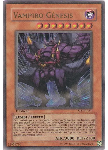 Vampiro Gênesis — Deck Estrutura: Insanidade Zumbi