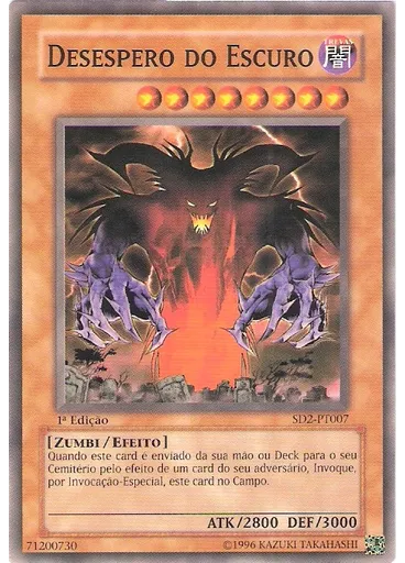 Desespero do Escuro