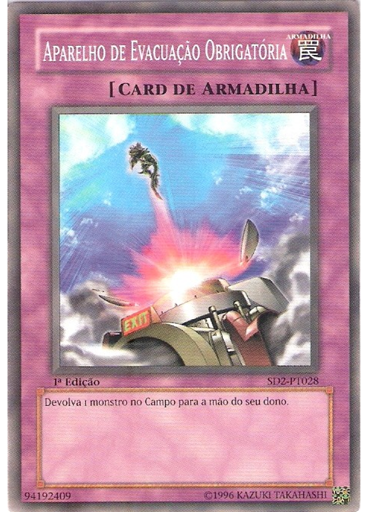 Aparelho de Evacuação Obrigatória