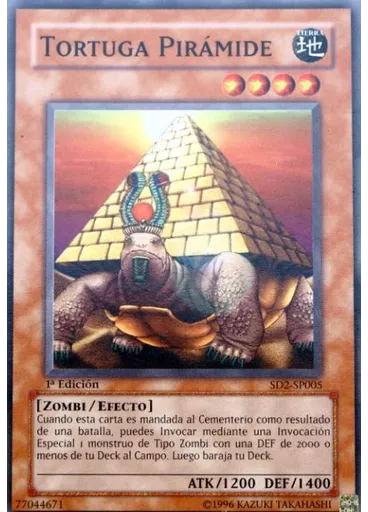 Tortuga Pirámide — Baraja de Estructura: Locura de Zombi