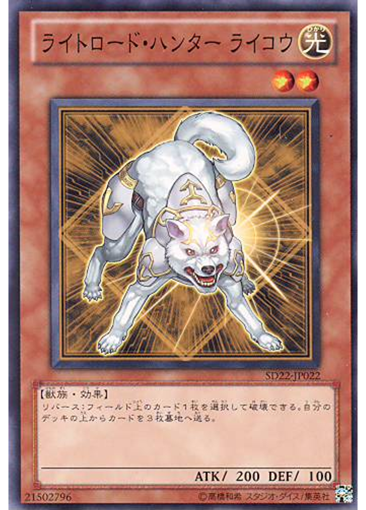 ライトロード・ハンター ライコウ