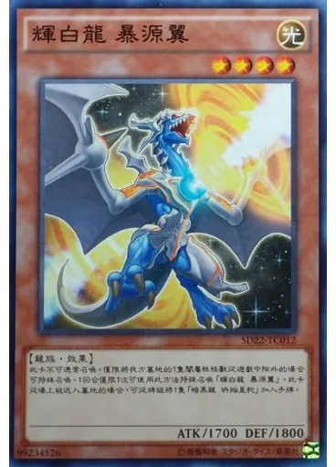 輝白龍 暴源翼