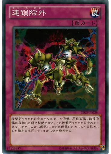 連鎖除外 — Structure Deck: Roar of the Sea Emperor