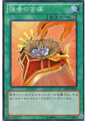 強者の苦痛