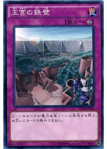 王宮の鉄壁