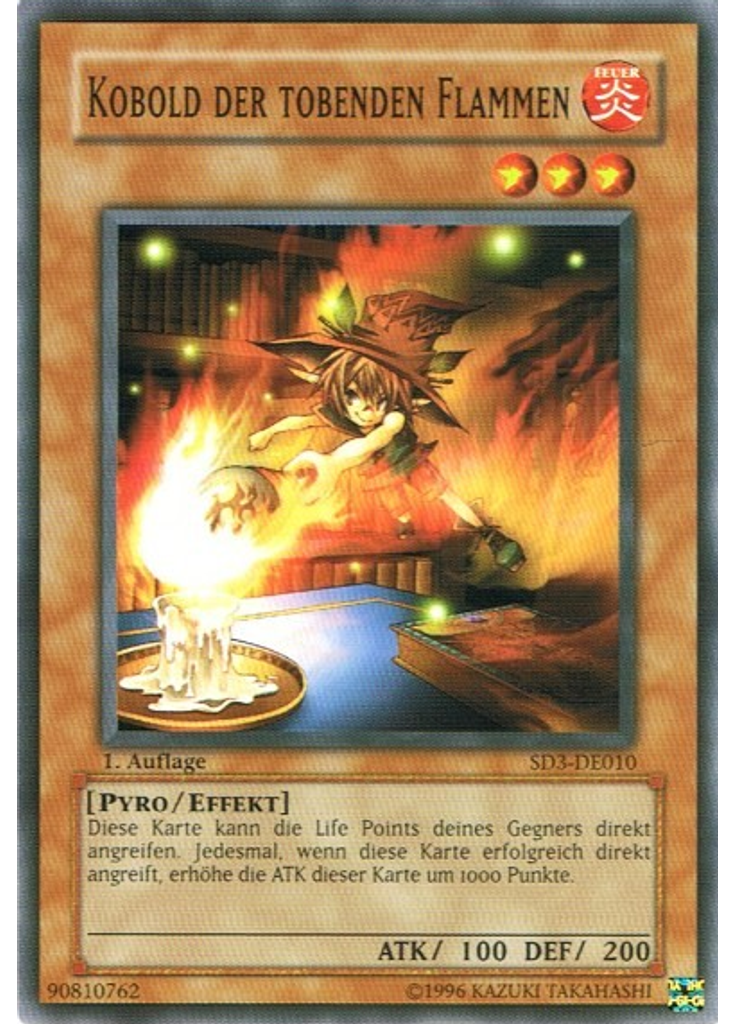 Kobold der tobenden Flammen