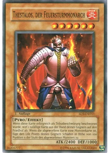 Thestalos, der Feuersturmmonarch