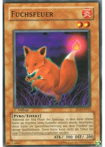 Fuchsfeuer — Structure Deck: Blaze of Destruction