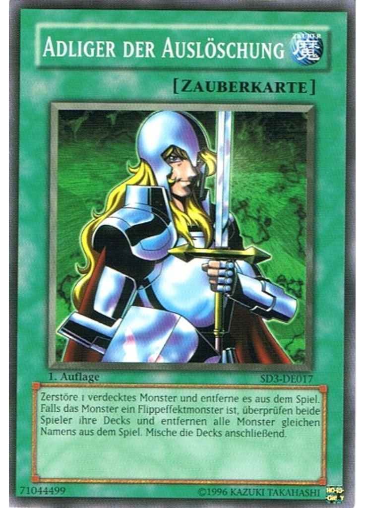 Adliger der Auslöschung