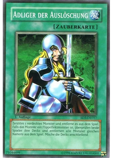 Adliger der Auslöschung