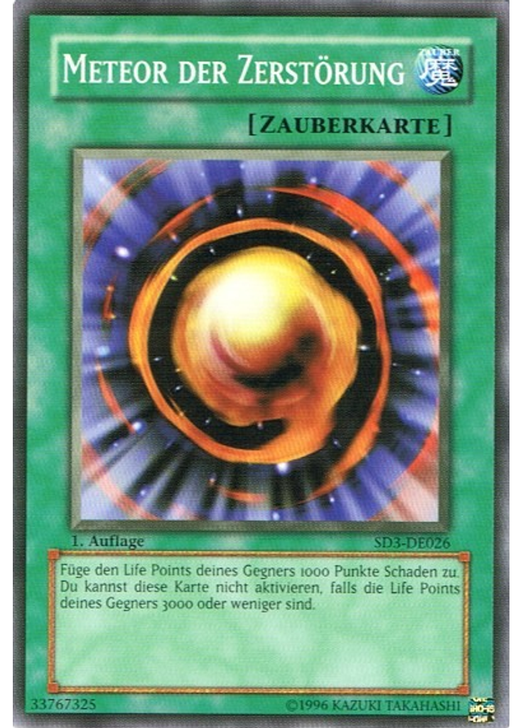 Meteor der Zerstörung