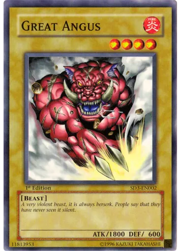 Great Angus — Structure Deck: Blaze of Destruction