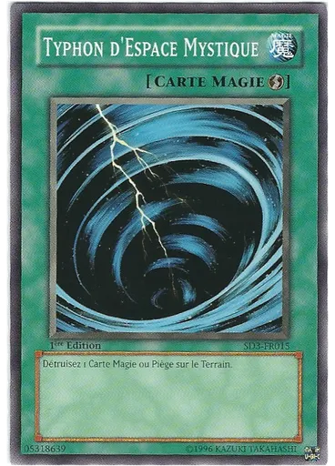 Typhon d'Espace Mystique — Deck de Structure: Le Souffle de la Destruction