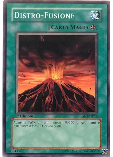 Distruzione Infuocata — Structure Deck: Fiammata di Distruzione