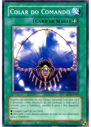 Colar do Comando — Deck Estrutura: Chama da Destruição