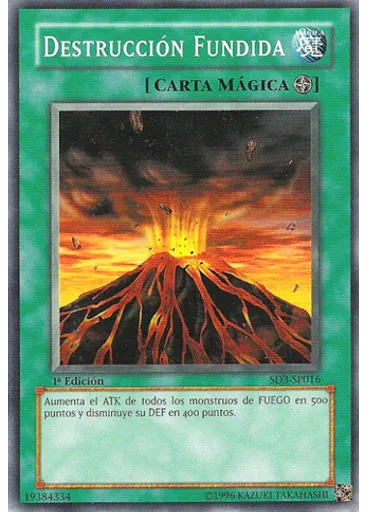 Destrucción Fundida — Baraja de Estructura: Llamarada de Destrucción