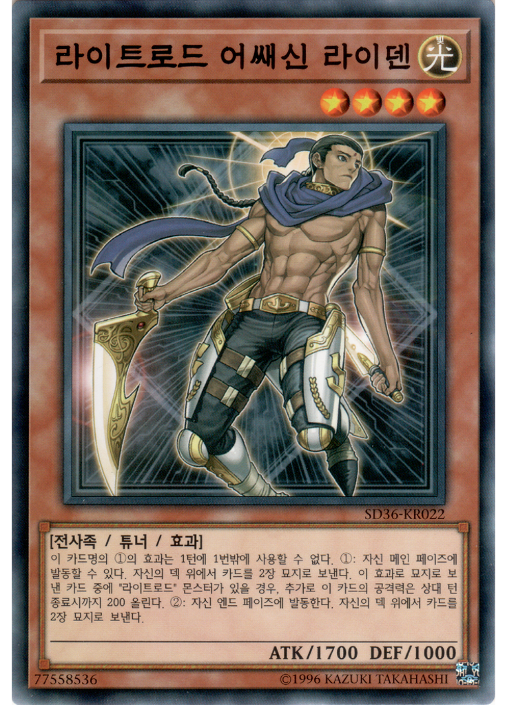 라이트로드 어쌔신 라이덴