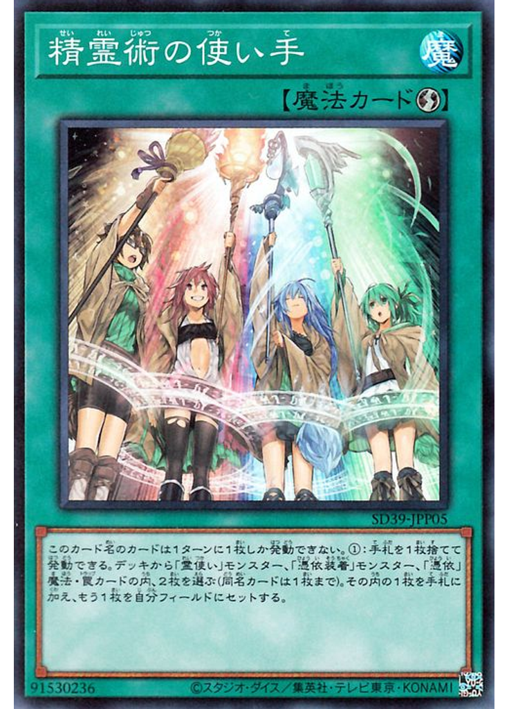 精霊術の使い手