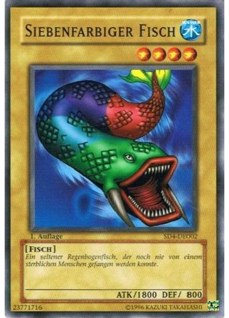 Siebenfarbiger Fisch